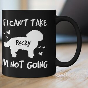 Personalized Maltese Coffee Mug: Custom Dog Lover Gift