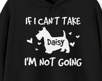 Scottish Terrier Hoodie Custom Pet Owner Dog Lover Sweatshirt Personalized Gift
