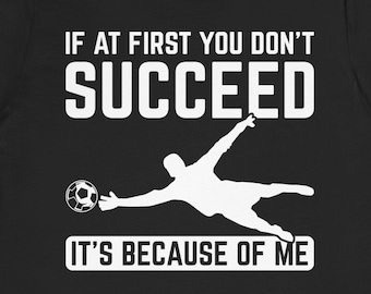 Soccer Goalie Shirt Keeper Goalkeeper Tee Match Save Player Field Gift Training Competition Tshirt