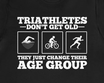 Triathlete Shirt Triathlon Swim Bike Run Tee Athlete Race Gift Training Endurance Tshirt Coach