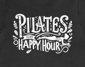 Cadeau pilatesshirt instructeur Fitness Workout T-shirt Studio Training Balans T-shirt