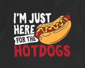 Funny Hot Dog Lover Shirt Foodie Gift Street Food Graphic Tee Humor Snack Fan