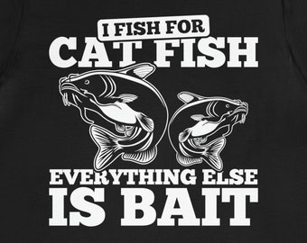 Camiseta engraçada de pesca de bagre: presente para pescador