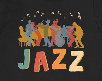 Funny Jazz Musician T-Shirt: Retro Music Lover Gift