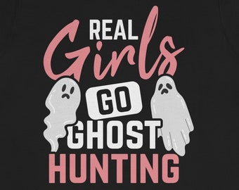 Spookjacht-T-shirt meisjes: paranormaal cadeau