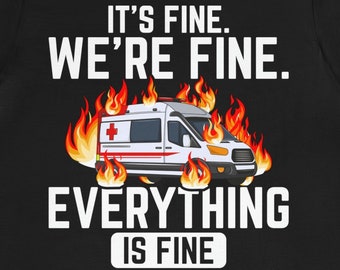 Funny Paramedic Shirt Gift Ambulance EMS Responder Humor Emergency Tee TShirt Medical Service Pride