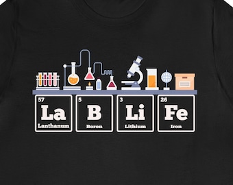 Funny Microbiology Shirt Science Gift Research Lab Tee Student Education Tshirt Biology Medical Career