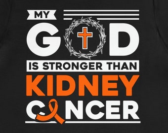 Orange Ribbon Kidney Cancer Awareness T-Shirt