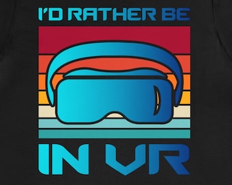 VR Gamer T-Shirt: Funny Virtual Reality Gift