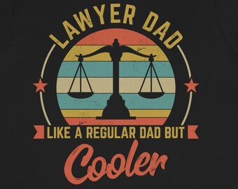 Camiseta, sudadera y sudadera con capucha para papá abogado: regalo divertido para el Día del Padre.