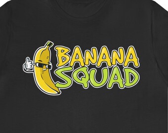 Chemise Banana Squad : t-shirt rigolo pour amateur de fruits