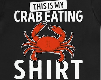 Crab Shirt Seafood Lover Crabbing Hunter Coastal Beach Tee Gift Tshirt Fishing