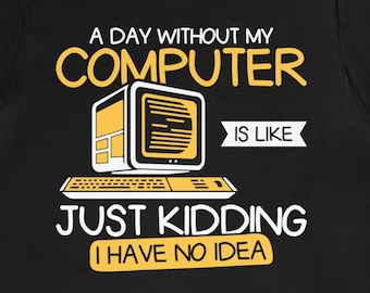 Lustiges Computer Geek Shirt Programmierer Liebhaber Geschenk T-Shirt Humor Nerd