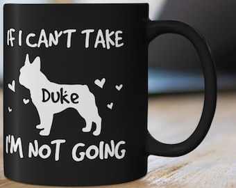 Personalized French Bulldog Mug: Custom Frenchie Lover Gift