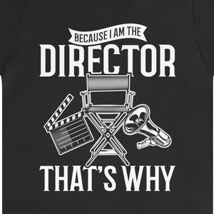 Lustiges Filmregisseur T-Shirt: Film Producer Geschenk