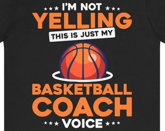 Basketball Coach Shirt / Funny Basketball Dad Father’s Day Gift / Basketball Lover T-Shirt / Girls Basketball TShirt / Basketball Coach Tee