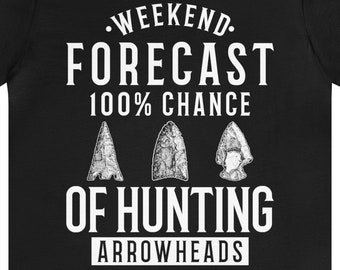 Camiseta de caza con punta de flecha: divertida camiseta de regalo para coleccionistas