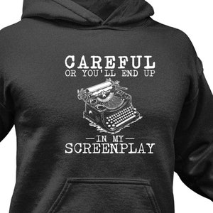 Sweat à capuche scénariste : cadeau scénariste amusant - Vêtements pour réalisateurs