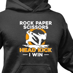 Sweat à capuche de taekwondo : cadeau amusant pour ceinture noire d&#39;arts martiaux