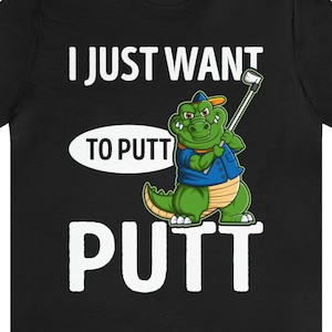 Funny Mini Golf T-Shirt: Putt Putt Champion Tee