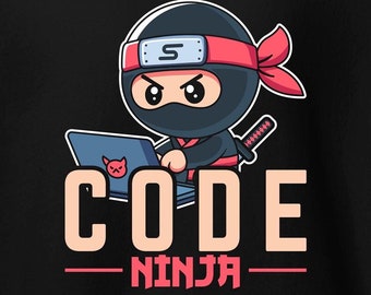 Grappige coderingshoodie: cadeau code ninja programmeur