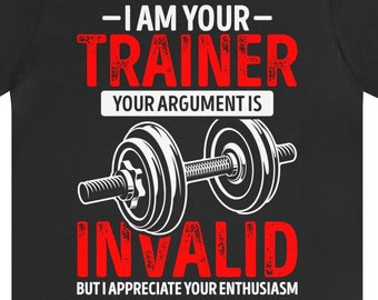 Funny Personal Trainer T-Shirt: Gym Workout Tee