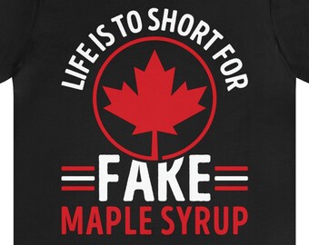 Camiseta divertida de jarabe de arce: regalo del Día de Canadá en Vermont