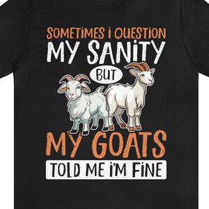 Camiseta engraçada de cabra: presente sarcástico para dono de cabra