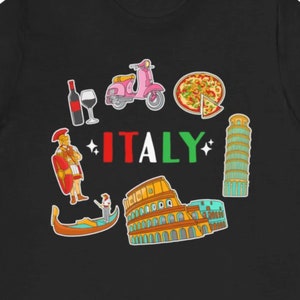 Cadeau Italië / Grappig Italiaans shirt voor hem en haar / T-shirt Italiaanse vrouw / Vakantie-T-shirt Italië / T-shirt Italiaanse moeder / Reiscadeaus Italië