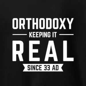 Orthodox Christian Hoodie: Unisex Cotton-Blend Pullover