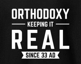 Orthodox Christian Hoodie: Unisex Cotton-Blend Pullover