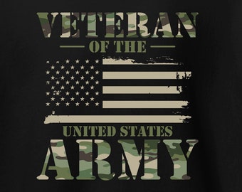 Army Veteran Hoodie: Patriotic American Flag Pullover