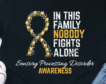 Sensory Processing Disorder Awareness Shirt: Unisex Comfort Tee