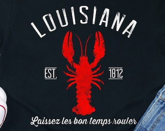 Louisiana Crawfish Boil Shirt: Unisex Cotton Tee