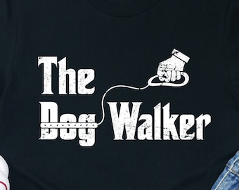 Dog Walker Shirt: Unisex Cotton Tee, Hoodie, Sweatshirt