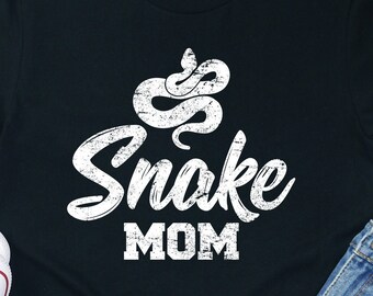 Snake Mom Shirt Gift Reptile Lover Owner Humor Pet Tee TShirt Herp Care Enclosure