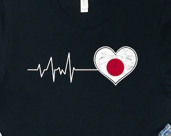 Japan Flag Shirt Japanese Pride Gift National Graphic Tee Culture Love Heritage Spirit Design