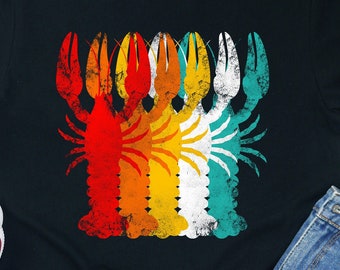 Retro Crawfish Boil T-Shirt: Mardi Gras Party Tee