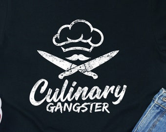 Chef Shirt Cooking Culinary Foodie Kitchen Cook Tee Restaurant Gift Tshirt
