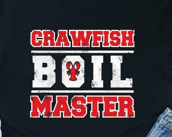 Crawfish Boil Master Shirt: Mardi Gras Party Tee