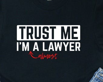 Law Student Shirt Law School Future Lawyer Study Exam Tee Gift Tshirt Bar Career