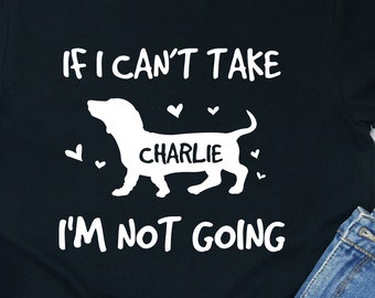 Personalized Dachshund Shirt: Custom Dog Name Tee