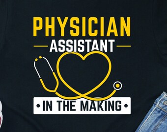 Grappig shirt arts-assistent: cadeau PA-student