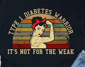 Maglietta per il Diabete di Tipo 1: Maglietta di supporto per la sensibilizzazione sul diabete di tipo 1