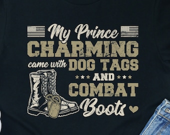 Proud Army Girlfriend Shirt Military Wife Pride Support Relationship Tee Soldier Gift Tshirt Spouse