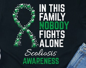 Shirt voor scoliosebewustzijn: uniseks T-shirt, hoodie, sweater