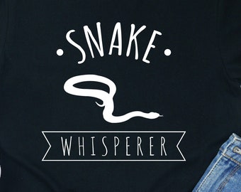 Snake Owner Shirt Reptile Lover Gift Pet Tee Present Tshirt Keeper Apparel Hobby Exotic