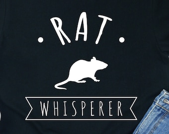 Funny Rat Lover Shirt Pet Owner Gift Rodent Graphic Tee Humor Animal Home Apparel
