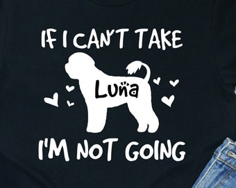 Portuguese Water Dog Shirt: Custom Portie Dog Mom Tee