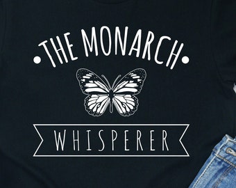 Maglietta Monarch Whisperer: Maglietta Butterfly Lover